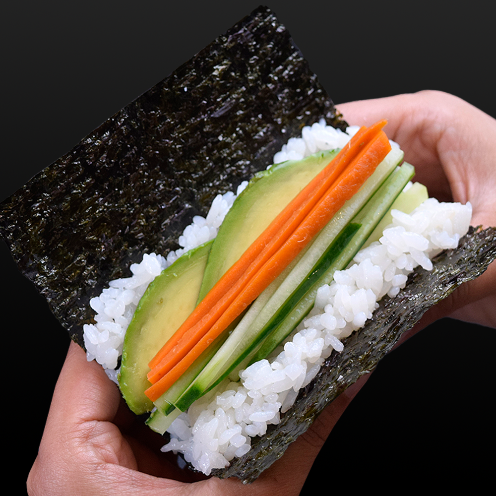 Click to expand image of Vegetable Handroll.